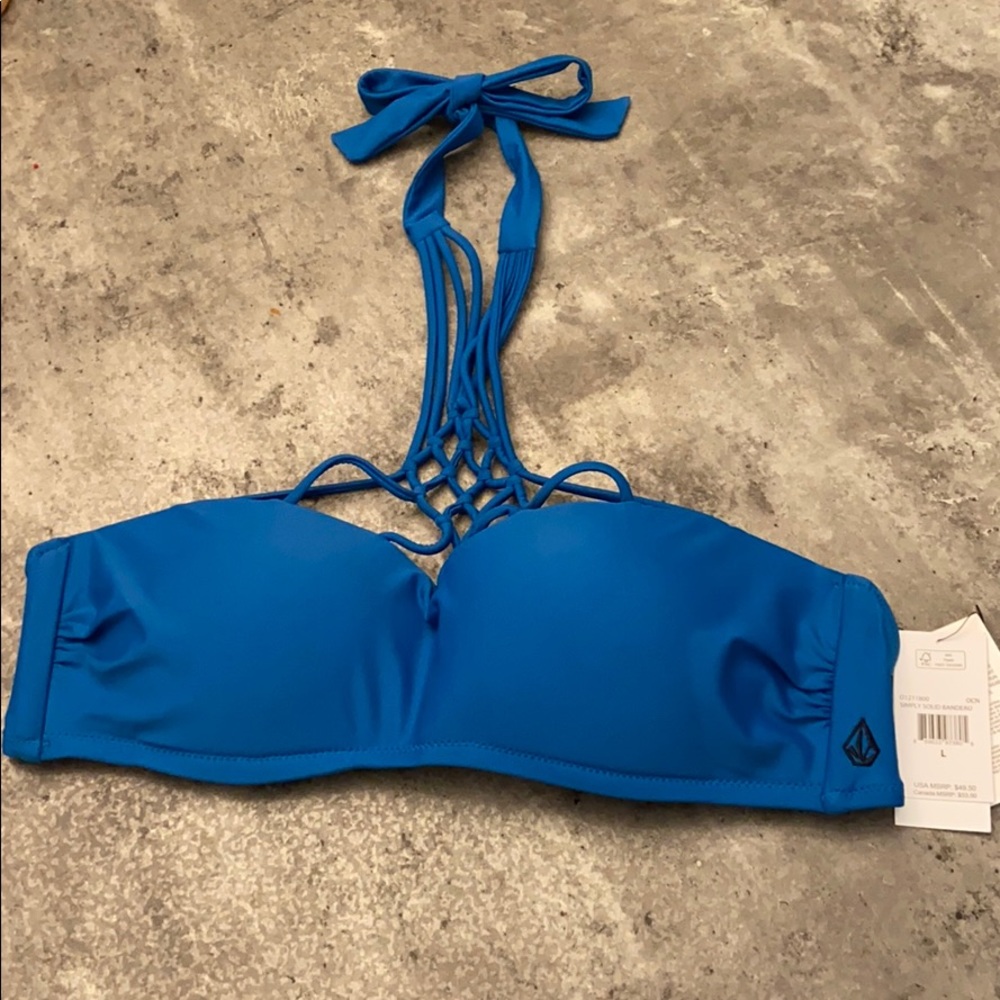 New Volcom Women Bikini Top